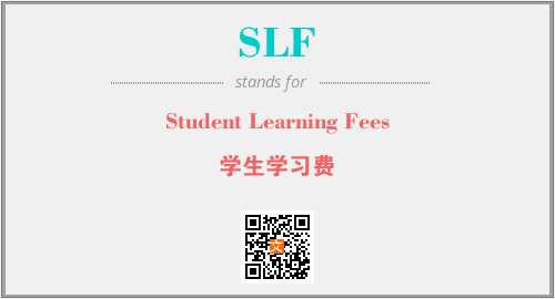 SLF - Student Learning Fees